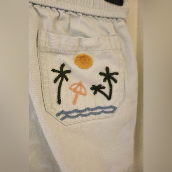 Louise Misha Toddler Shorts- Bermuda Obiki (Light Blue) - Picture 3 of 6